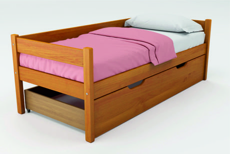 Кровать деревянная "Одноярусная"