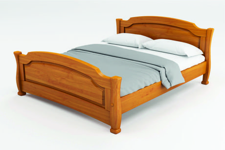 Кровать деревянная "Лагуна"
