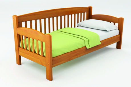 Кровать деревянная эко* «Ретро-8»